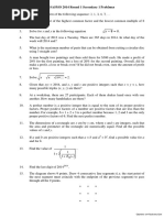 SASMO 2014 Round 1 Secondary 1 Problems