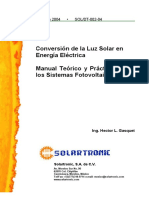 Agropecuaria - Manual Tecnico - Conversion de La Luz Solar en Energia Electrica
