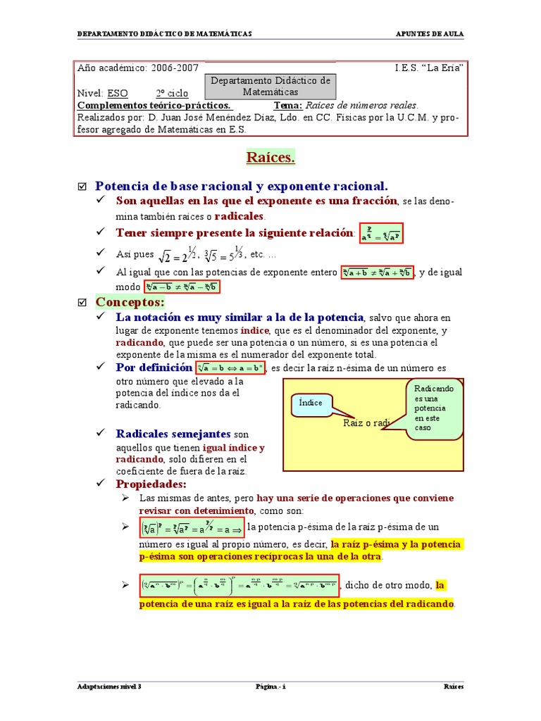 Raices | PDF