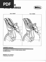 Download BELL CLASSIC CHILD CARRIER INSTRUCTION MANUAL by rnmosaic1963 SN33172735 doc pdf