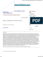 Optimal Stabilisation of Deltaic Laterite de RF