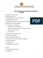 Plan Indicatif Redaction Plan Affaire