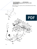 Electric Circuit, Main Harness and Instr. Panel, Models W/o Flasher Lamps, Prior To P.I.N. 17020582