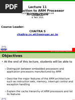 Introduction To ARM Processor Architecture: Chaitra - Cs.et@msruas - Ac.in