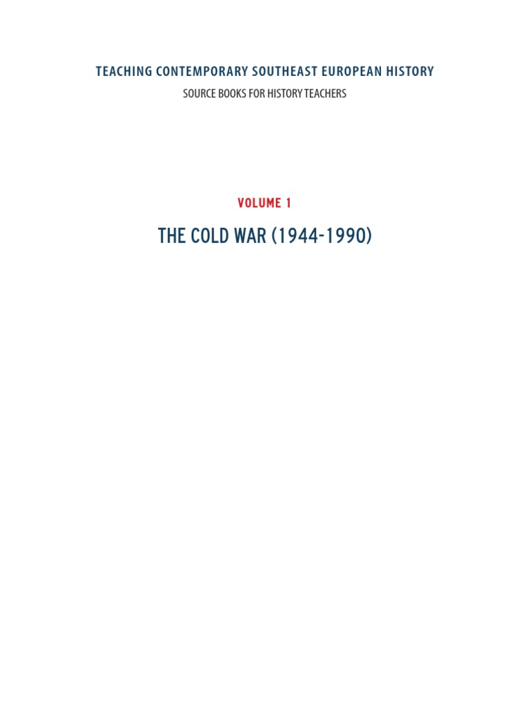 Cold War Koulouri PDF PDF Socialism Textbook image