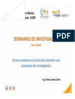 Errores Comunes Presentación Propuesta de Investigación (1)