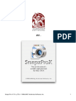 Snapz Pro X 2.1 Manual (Japanese)