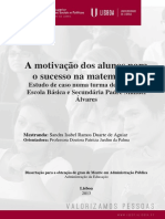 Motivação e Sucesso na Matemática