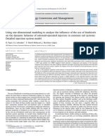 Analysis Using One-Dimensional Modeling To Analyse The Influence of The Use of Biodiesels