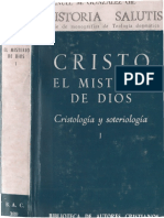 Cristo. El Misterio de Dios I. Cristología y Soteriología. González Gil, Manuel
