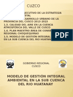 Programa de Gestión Integral Ambiental en La Sub Cuenca Del Rio Huatanay