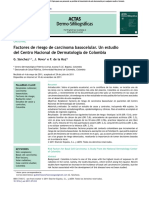 Carcinoma Basocelular Articulo Original RV 12 Co
