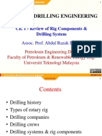 CH 1 Review of Rig Components & Drilling System