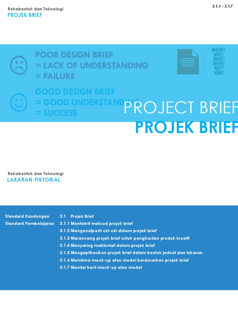 Projek Brief Projek Brief