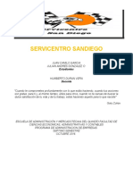 Diagnostico Empresarial Servicentro Sandiego