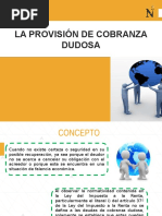 provicion de cobranza dudosa