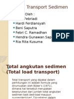 Total Angkutan Sedimen (Total Load Transport)