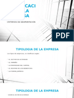 Clasificación de La Empresa 