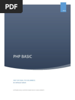 Simple PHP Training PDF