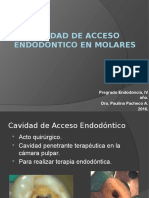 Acceso Endodontico Molares