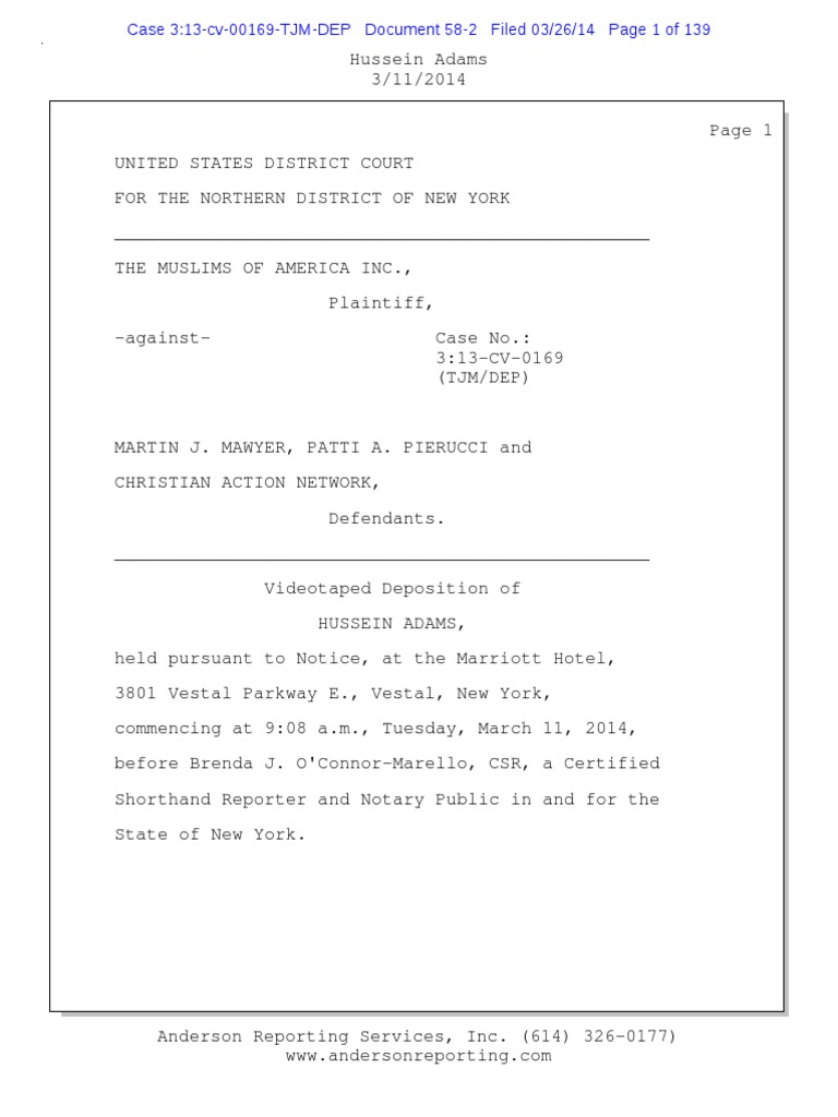 What Is A Deposition Letter _ Deposition Letter Example – TPEBD