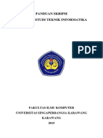 Panduan SKRIPSI Informatika UNSIKA (191115)