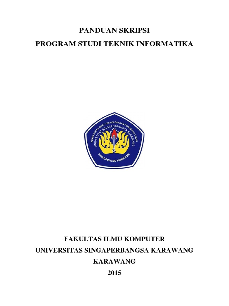 Panduan Skripsi Informatika Unsika 191115 1