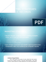 Marketing Strategies - Republic Records