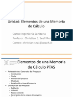 Memoria Calculo Ptas