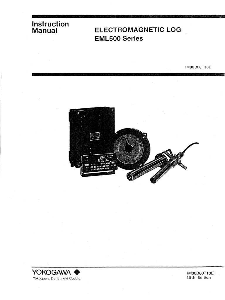 Yokogawa EML500 | PDF, image size:768x1024