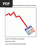 Download The Enron Scandal - Assignment by Arasen   SN331784107 doc pdf