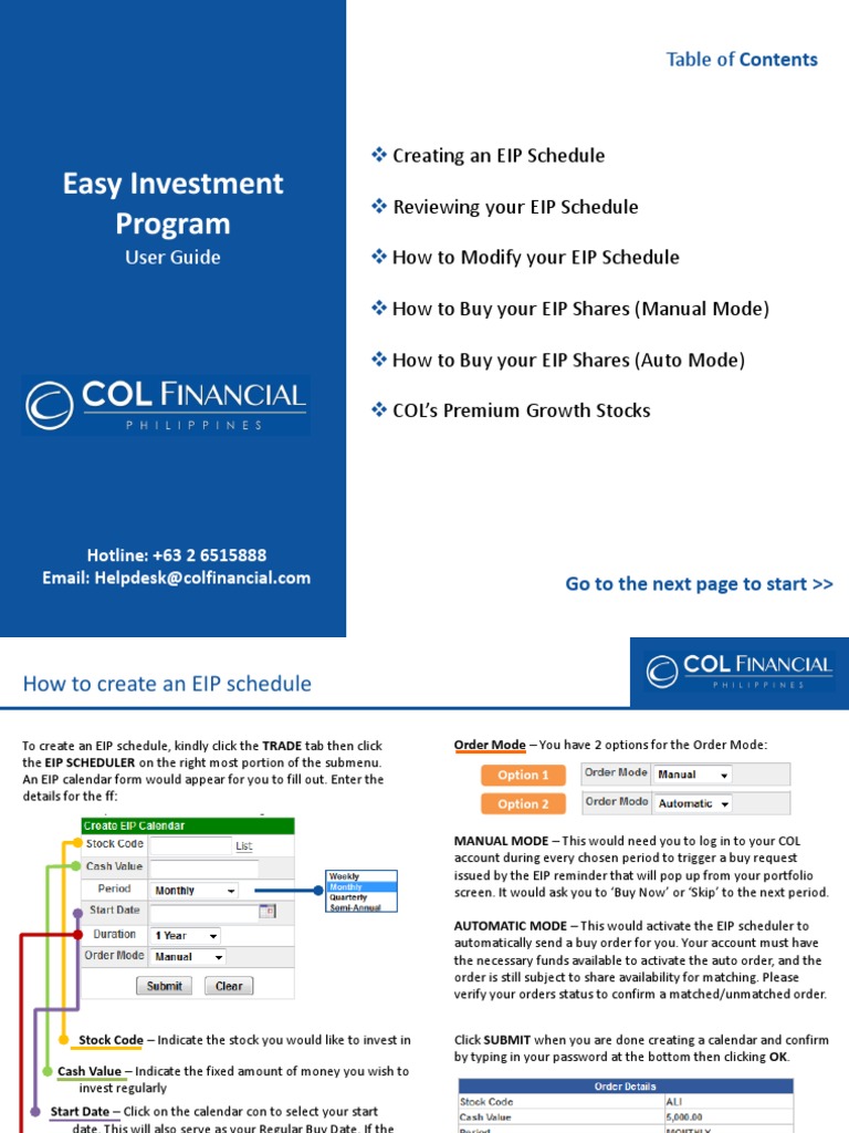 EIP Guide PDF | PDF | Economies | Investing