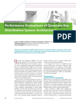 Performance Evaluations of Quantum Key Distribution System Architectures