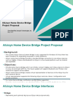 Alljoyn Home Device Bridge Project Proposal