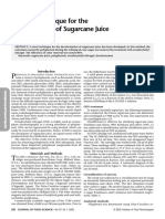 A Novel Technique For The Decolorization of Sugarcane Juice PDF