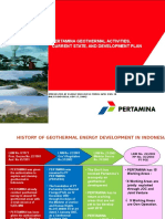 Pertamina's Geothermal Activities and Development Plans