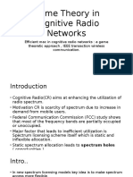 Cognitive Radio Networks
