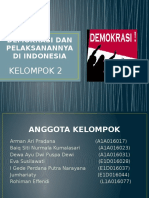Demokrasi Dan Pelaksanaannya Di Indonesia