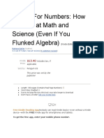 A Mind For Numbers: How To Excel at Math and Science (Even If You Flunked Algebra)