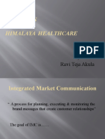 Imc Tools OF Himalaya Healthcare: by Ravi Teja Akula