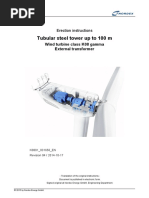 Erection instructions Tubular steel tower up to 100 m