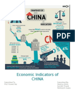 Economic Indicators of China