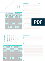 Task Planning Calendar