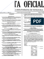 Decreto Con Rango, Valor y Fuerza de Ley de Contrataciones Públicas - GO Del 25-03-2008 PDF