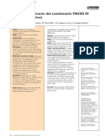 Validez de Constructo Del Cuestionario FACES III en Español (México)