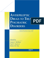 435 Antiepileptic Drugs To Treat Psychiatric Disorders