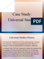 Case Study: Universal Studios