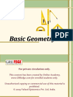 Basic Geometry GRE Edge