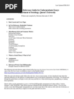 ASA Style Formatting Guide | PDF | Abstract (Summary) | Paragraph