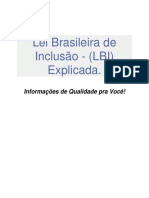 Lei Brasileira de Inclusão - (LBI) Explicada.